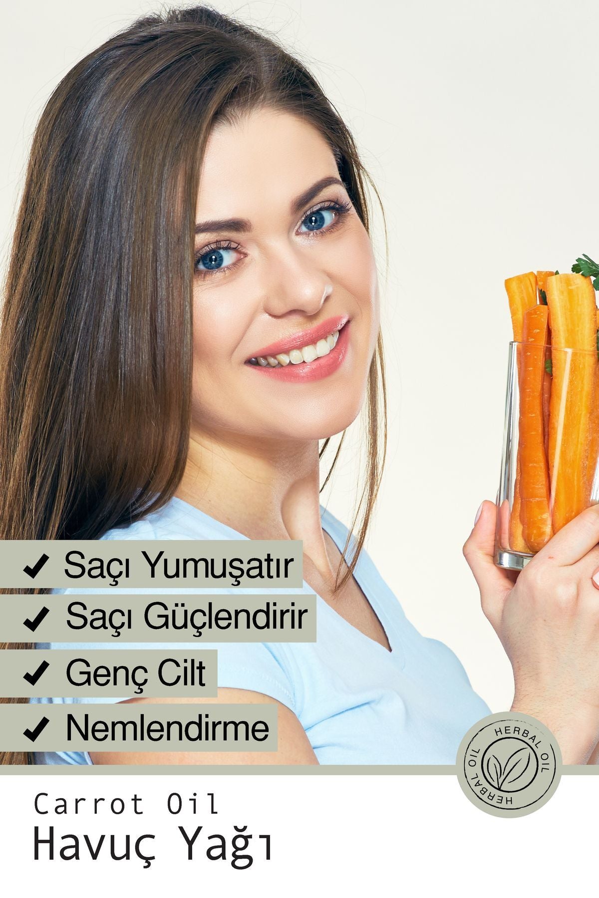 Doğal Havuç Yağı - Altın Bronzluk Etkili Ve Canlandırıcı Cilt Bakım Yağı 50 ml