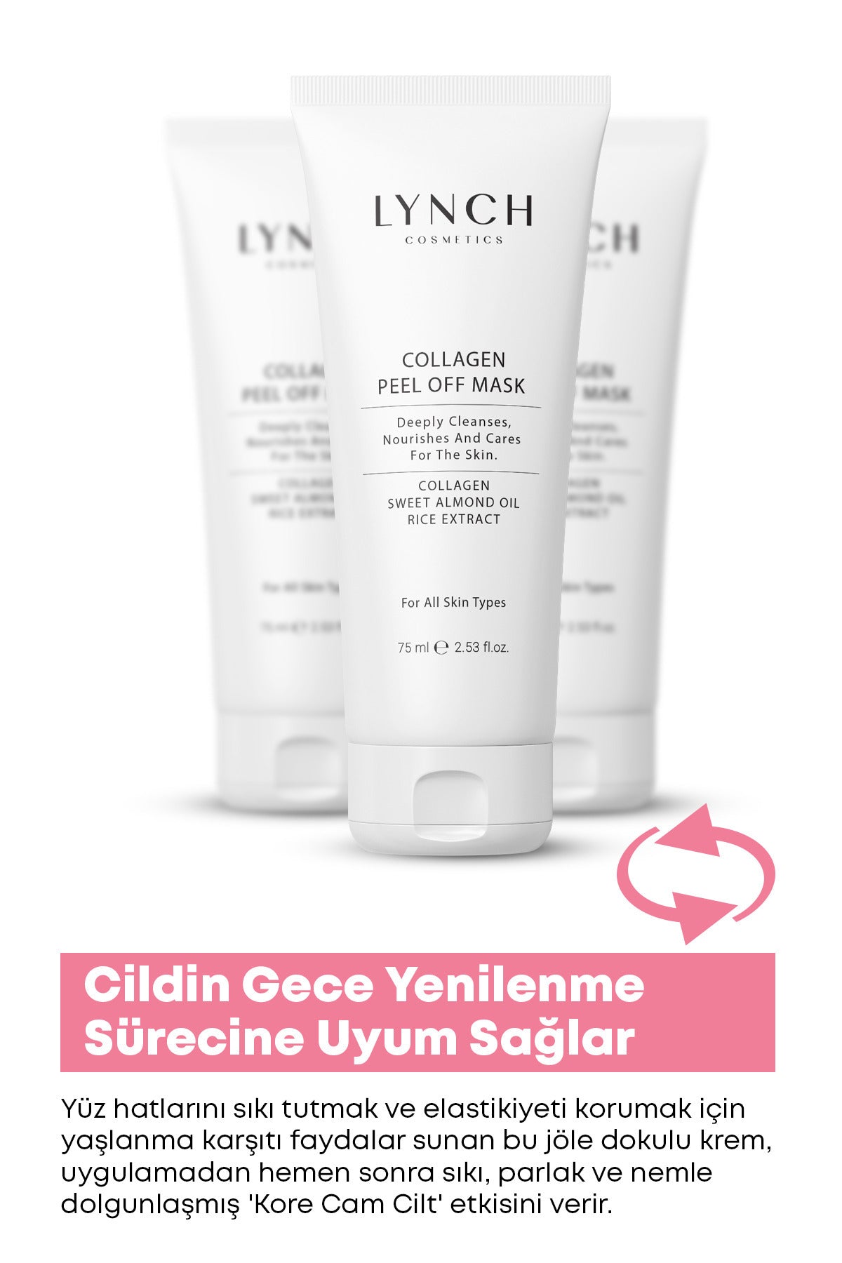 Soyulabilir Kolajen Maske - 75 ml
