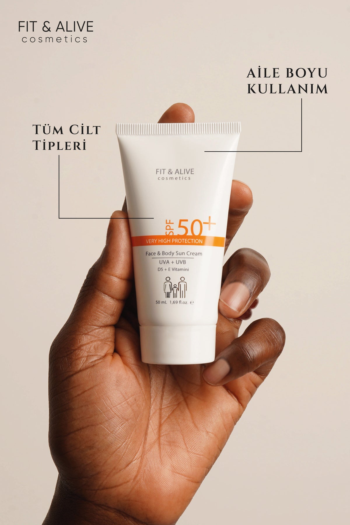 Fitalive 50 Spf Güneş Kremi - 50 ml