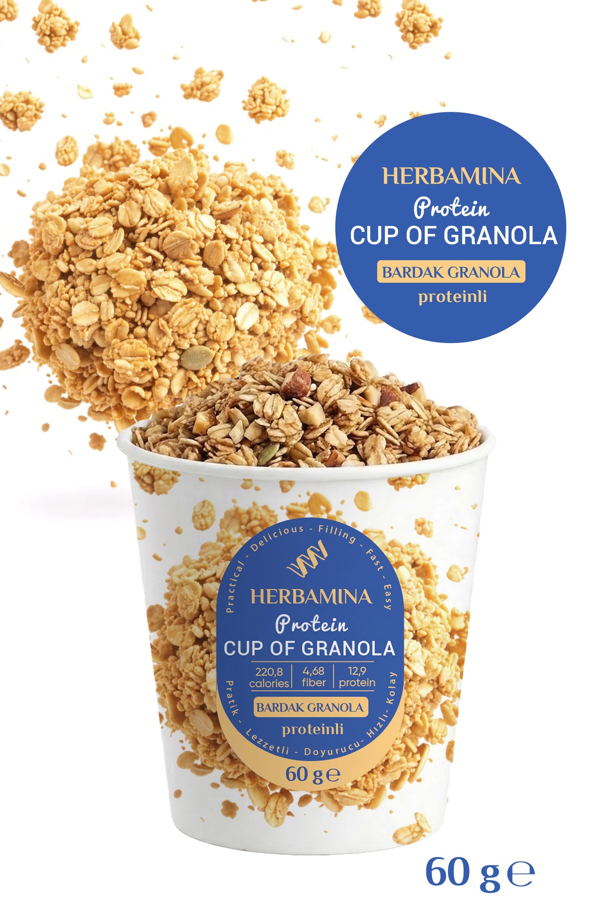 Bardak Granola Proteinli - 60 gr