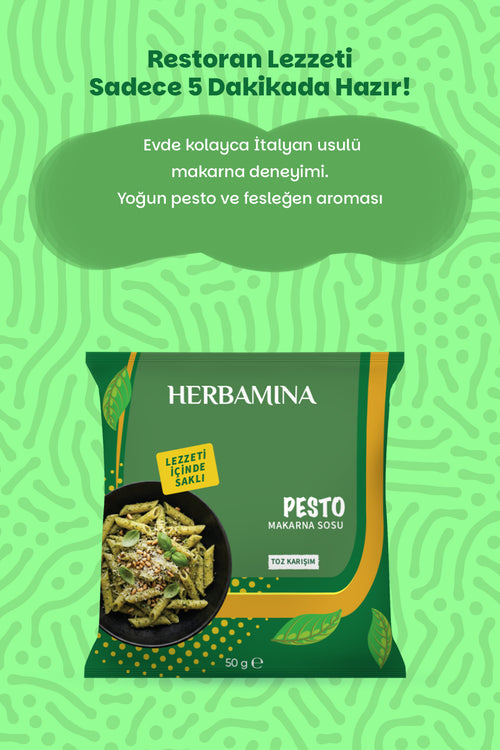 3'lü Pesto Makarna Sosu 50 gr