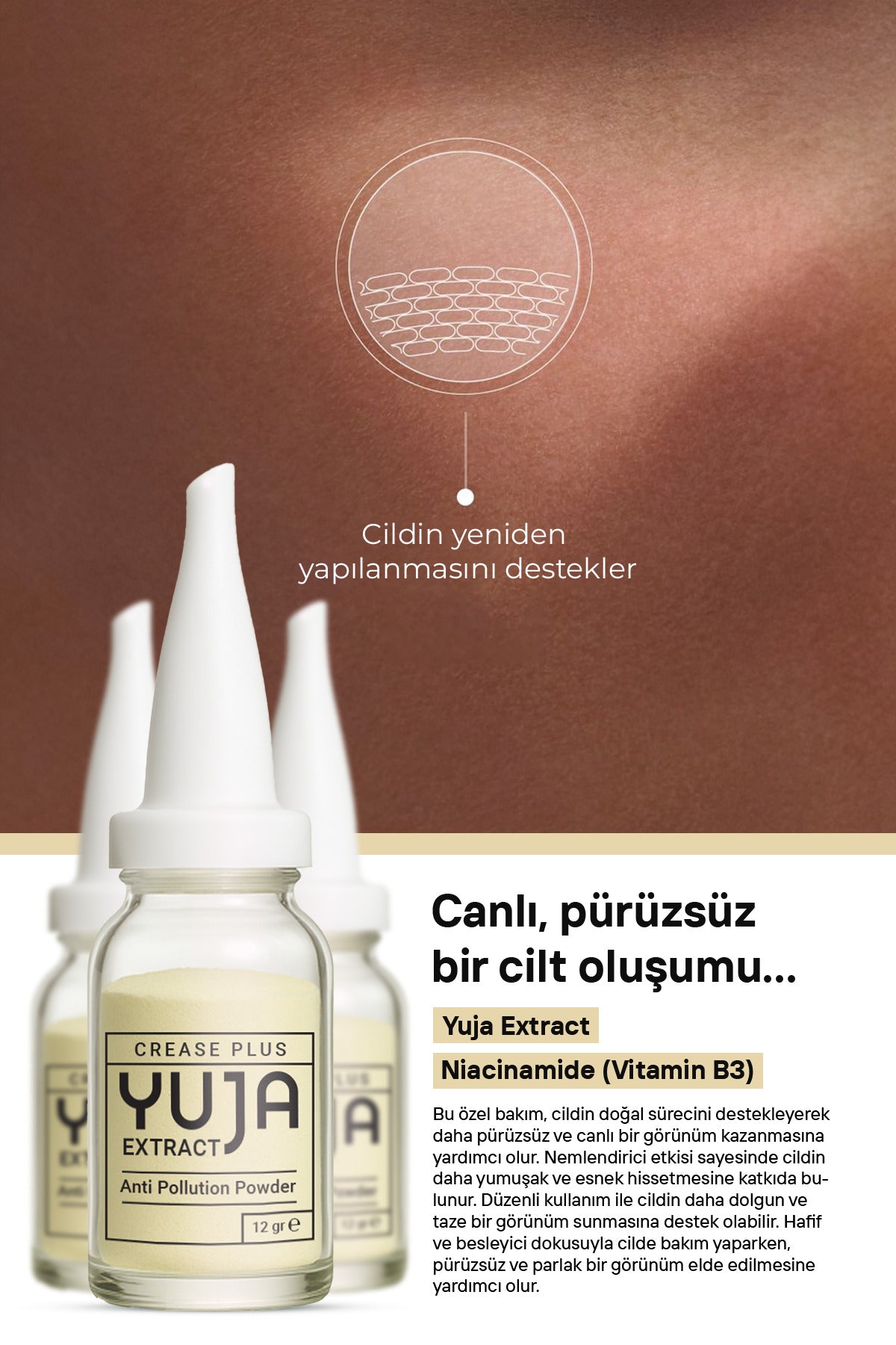 Yuja Arındırıcı Ve Leke Karşıtı Yüz Temizleme Tozu 12 gr