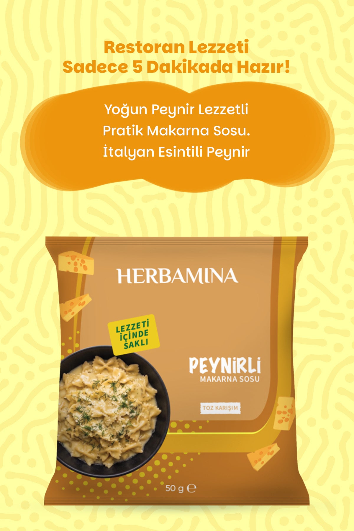 Peynirli Makarna Sosu 50 gr