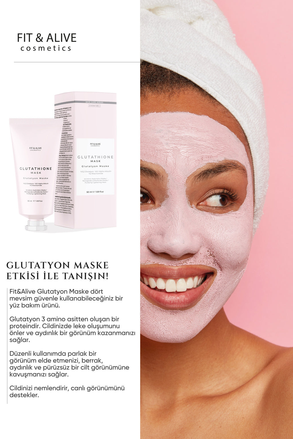Fitalive Glutatyon Maske
