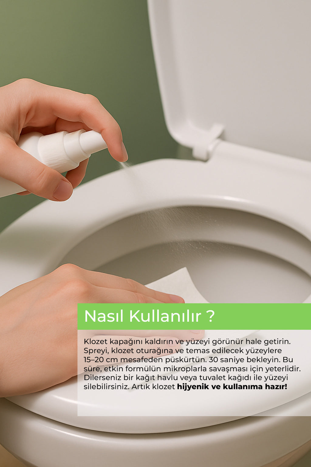 Klozet Hijyen Spreyi 50 ml