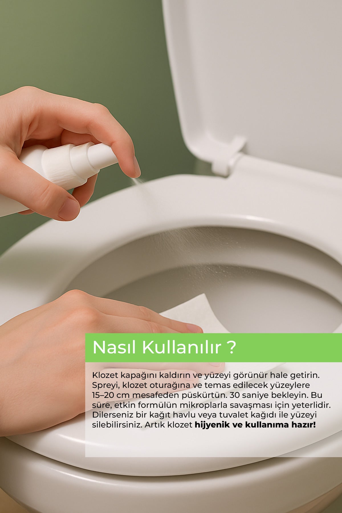 Klozet Hijyen Spreyi 50 ml