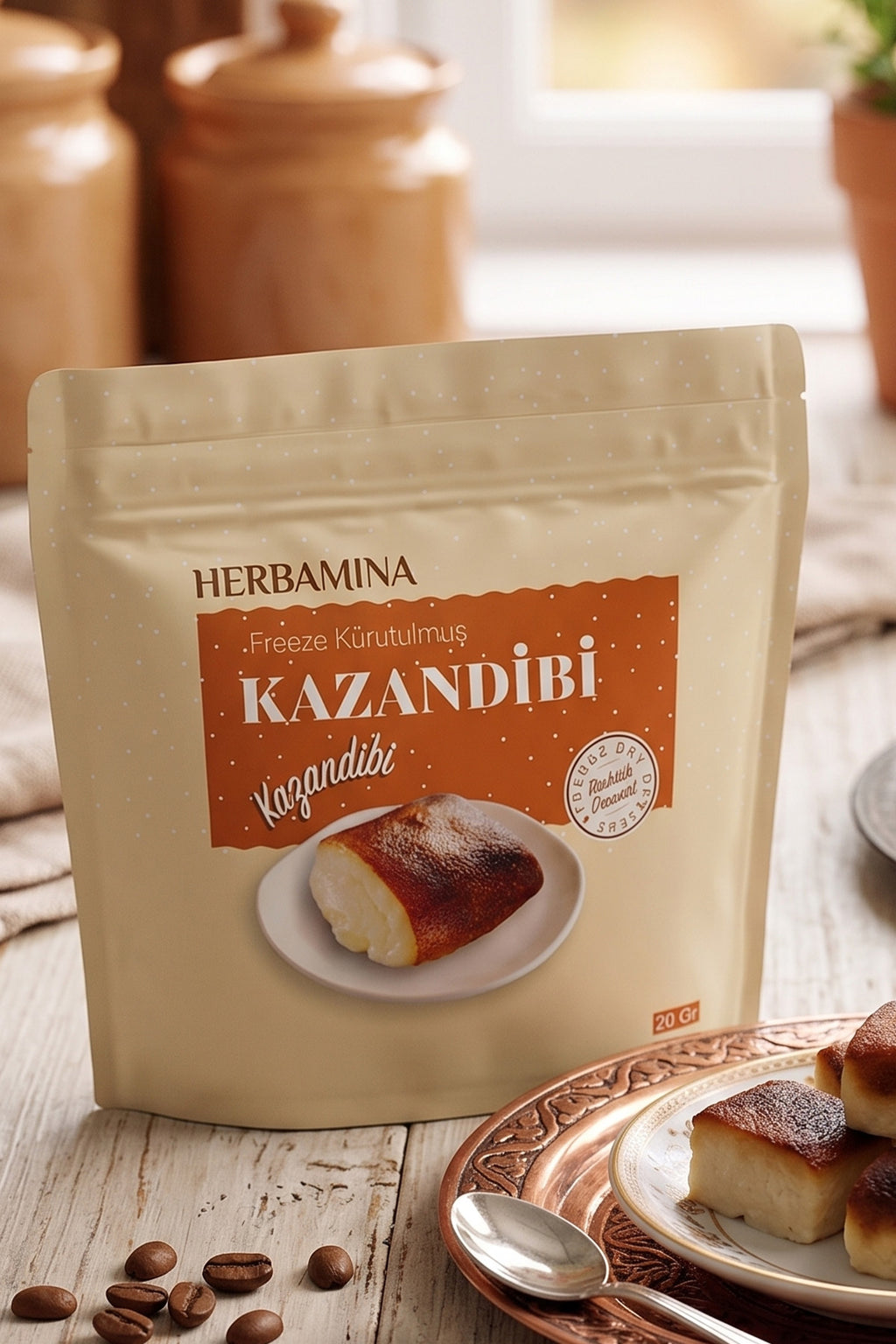 Dondurularak Kurutulmuş Kazandibi - 20 gr
