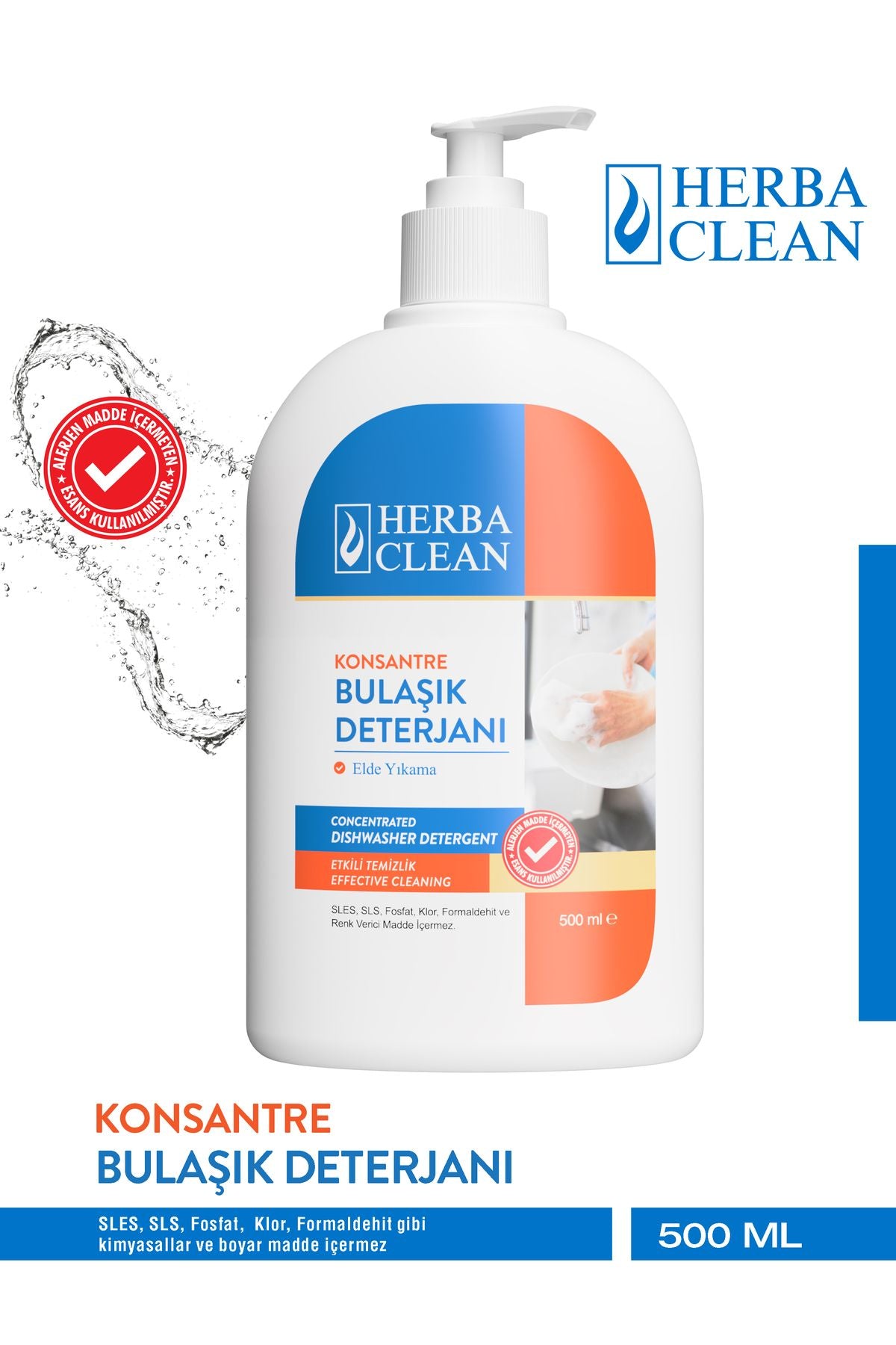 Konsantre Bulaşık Deterjanı 500 ml