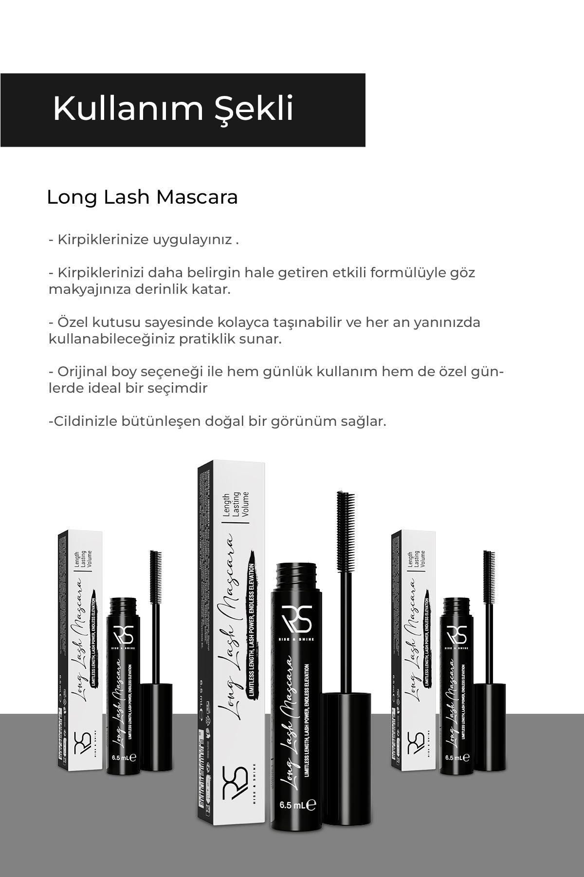 RS Long Lash Mascara 6.5 ML