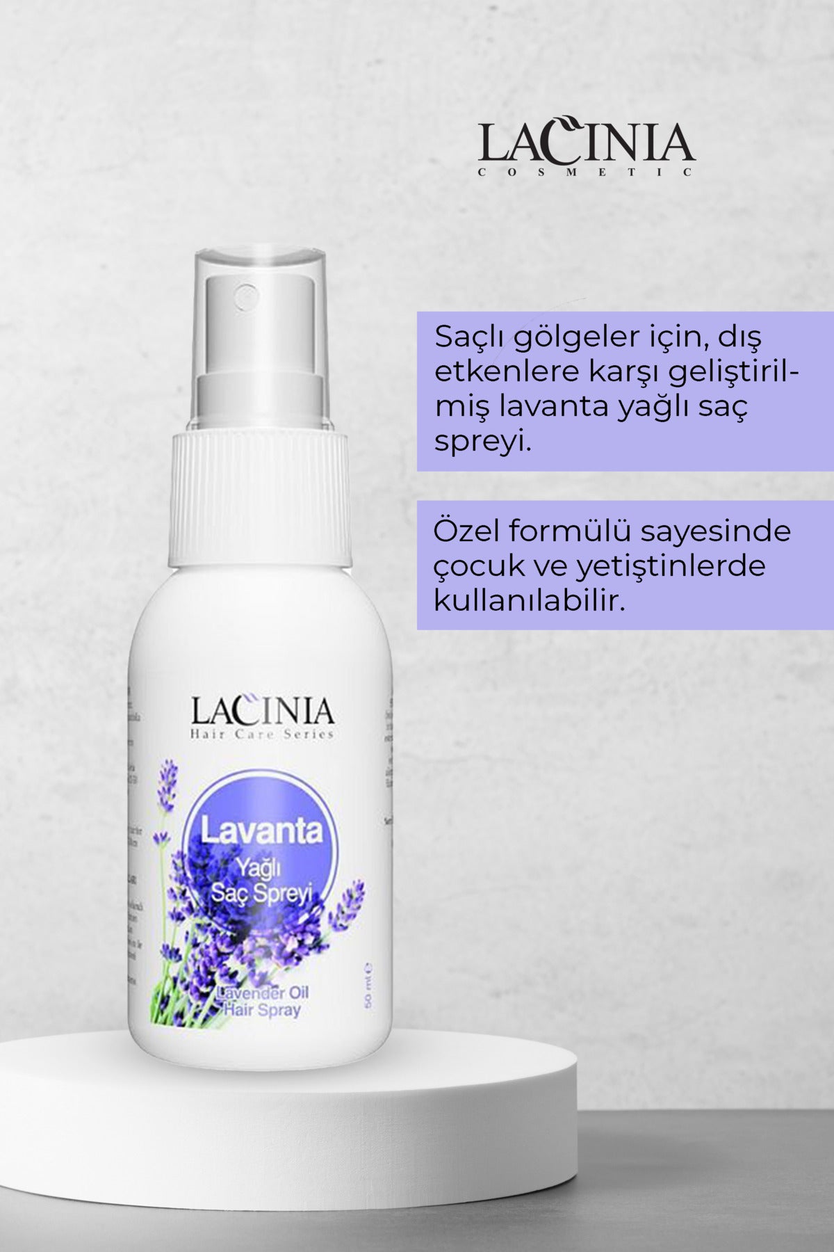 Lavanta Yağlı Saç Spreyi 50 ml