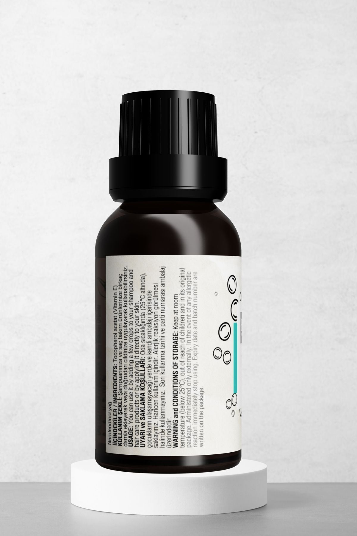 Saf E Vitamini Serumu 20 ml - Saç, Cilt, Kirpik Ve Tırnak Bakım Yağı - Besleyici Ve Onarıcı