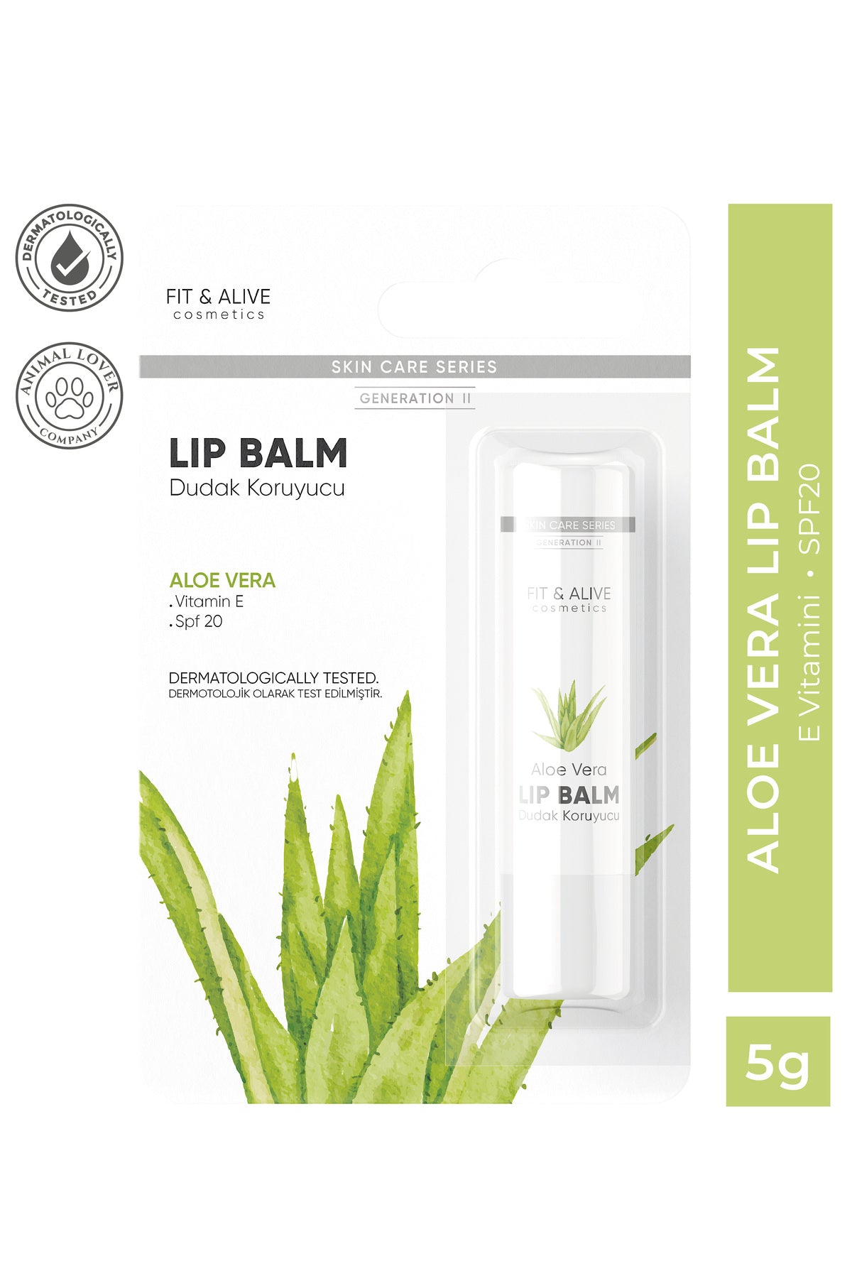 Fitalive Aloe Vera Lip Balm