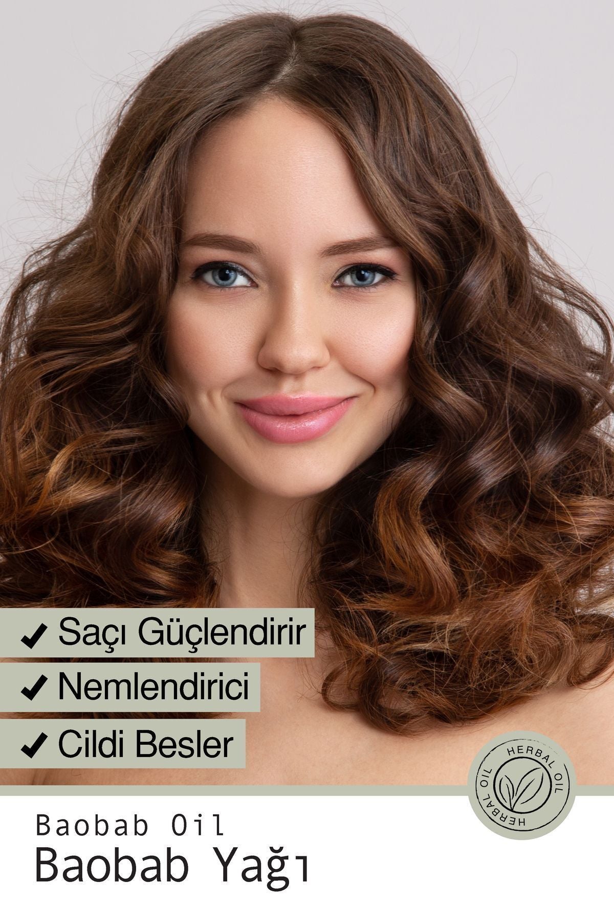 Doğal Baobab Yağı - Saç Cilt İçin Yoğun Onarıcı ve Nemlendirici Bakım Yağı 20 ml