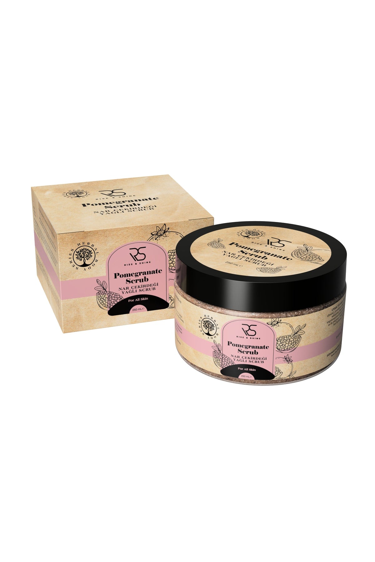 Nar Çekirdeği Yağlı Scrub - 250 ml