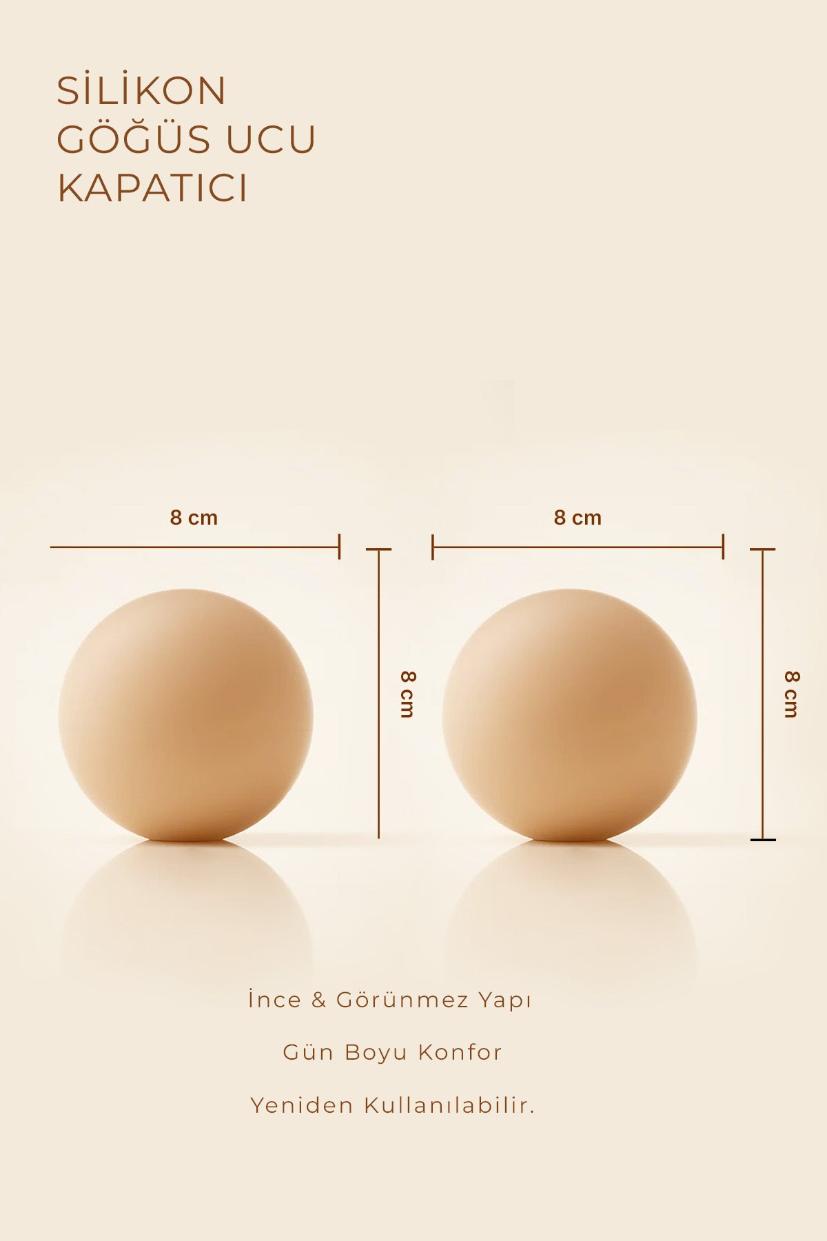Göğüs Ucu Bandı - S ( 8 Cm)