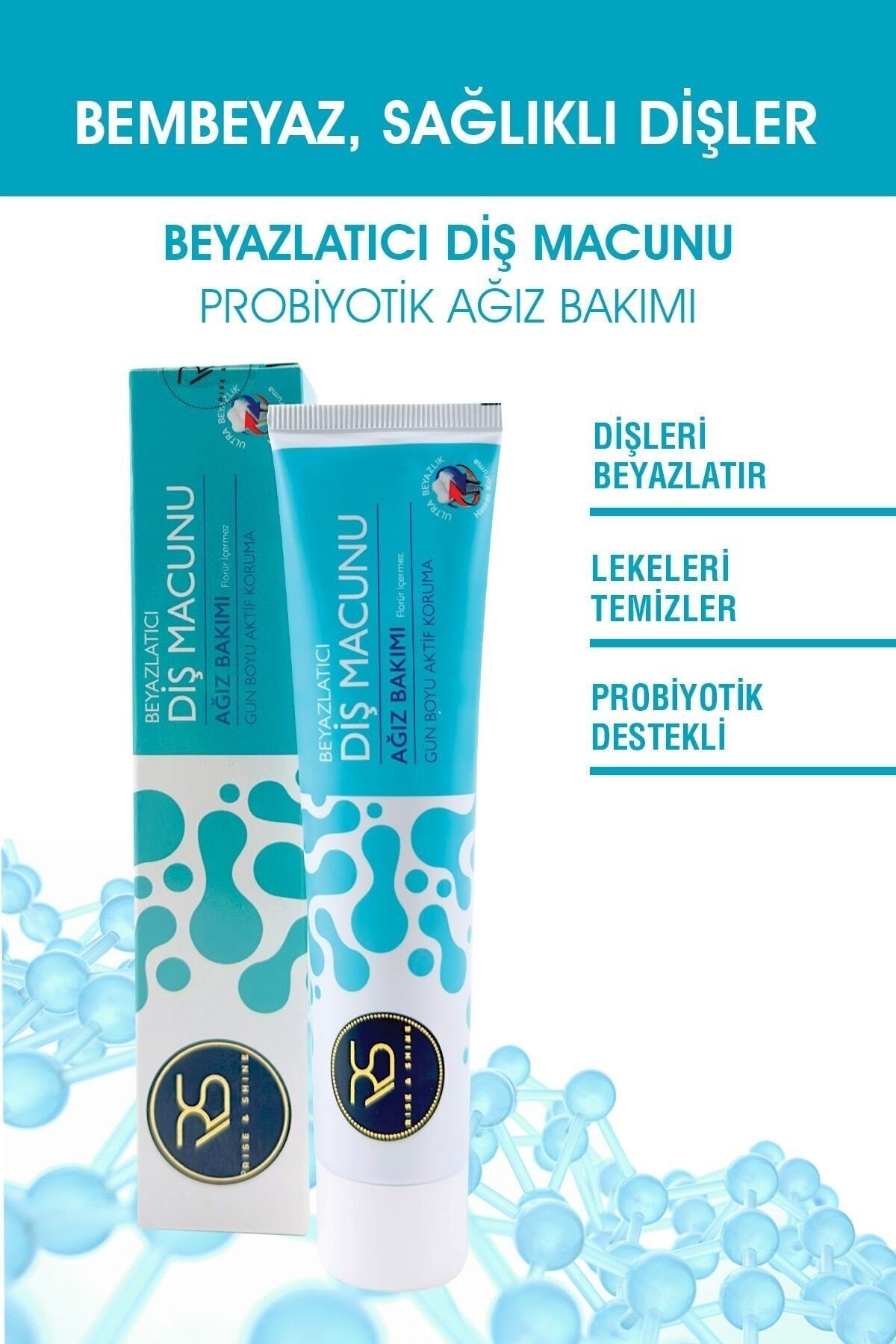 Beyazlatıcı Diş Macunu - 75 Ml
