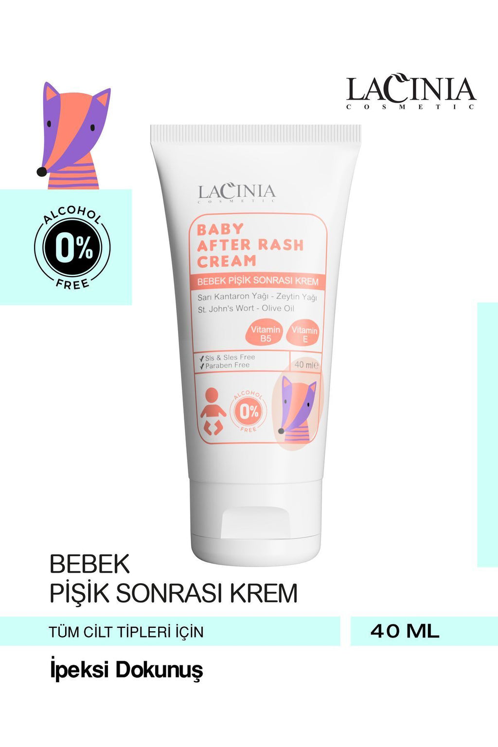 Bebek Pişik Sonrası Krem 40Ml