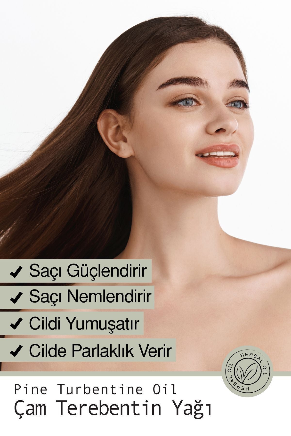 Doğal Çam Terebentin Yağı - Dökülme Karşıtı Ve Hızlı Saç Uzatıcı Bakım Yağı 50 ml