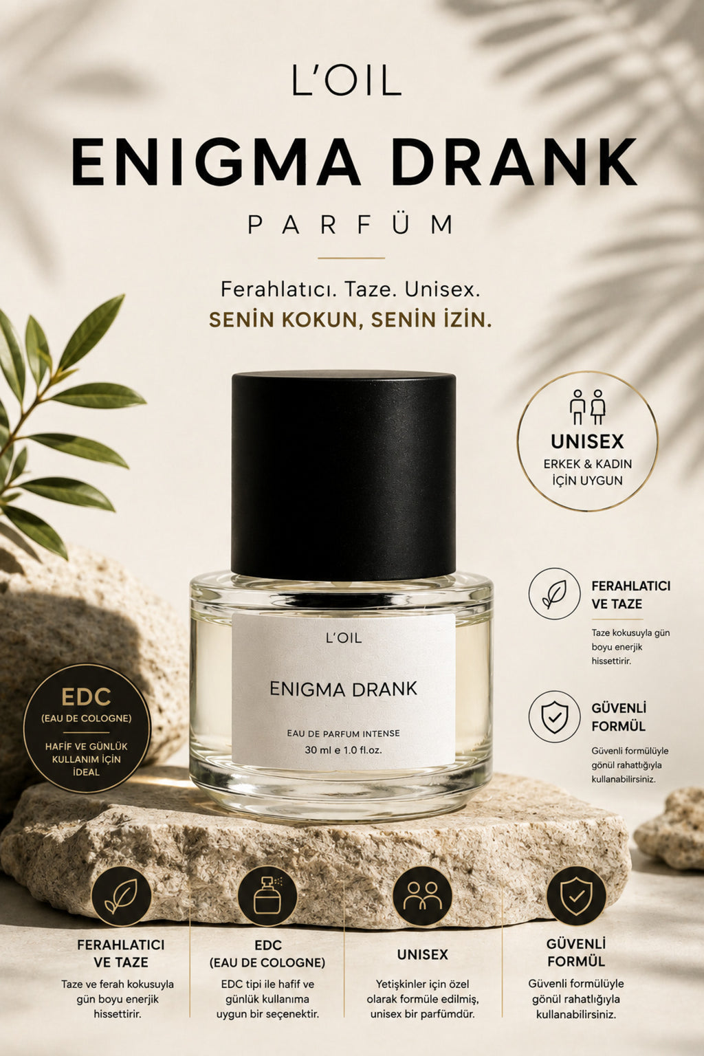 Enigma Drank Parfüm - 30 ml