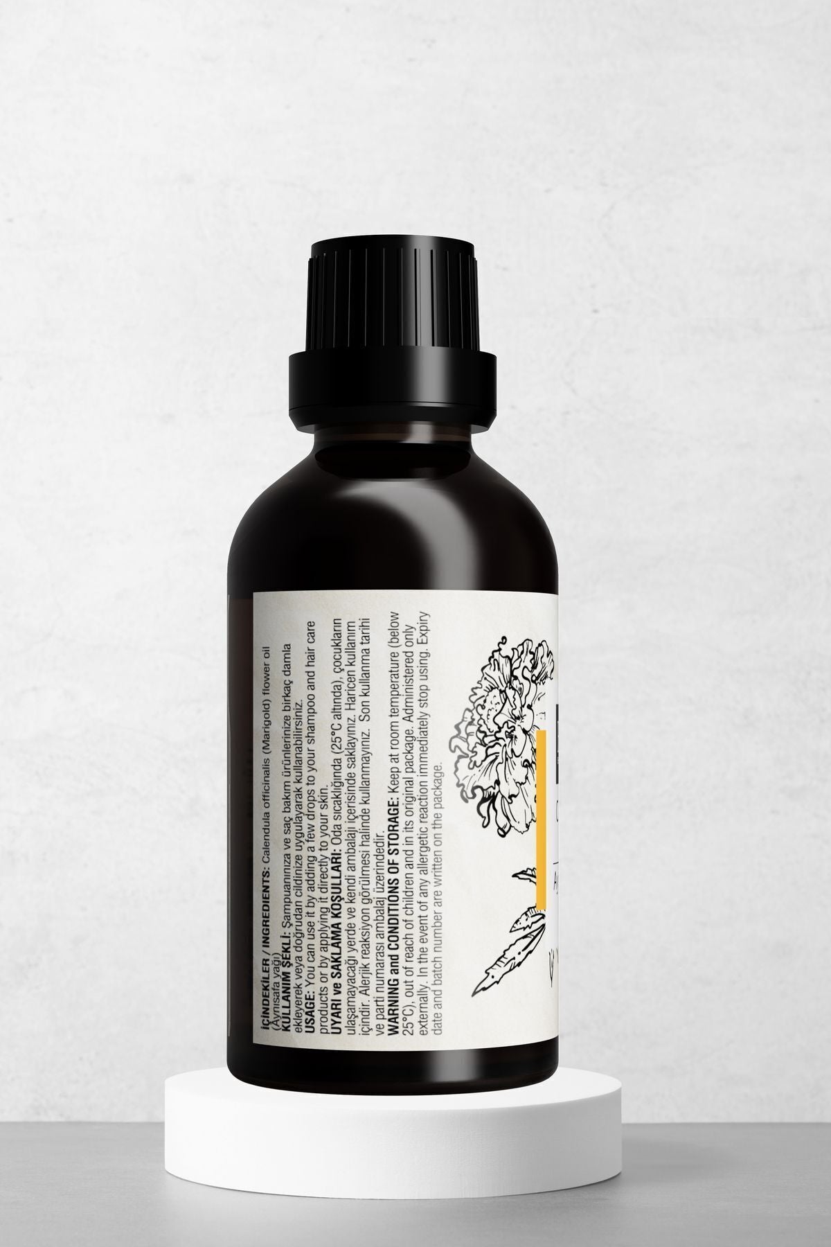 Doğal Aynısafa Yağı - Bariyer Onarıcı Ve Hassas Cilt Bakım Yağı 50 ml