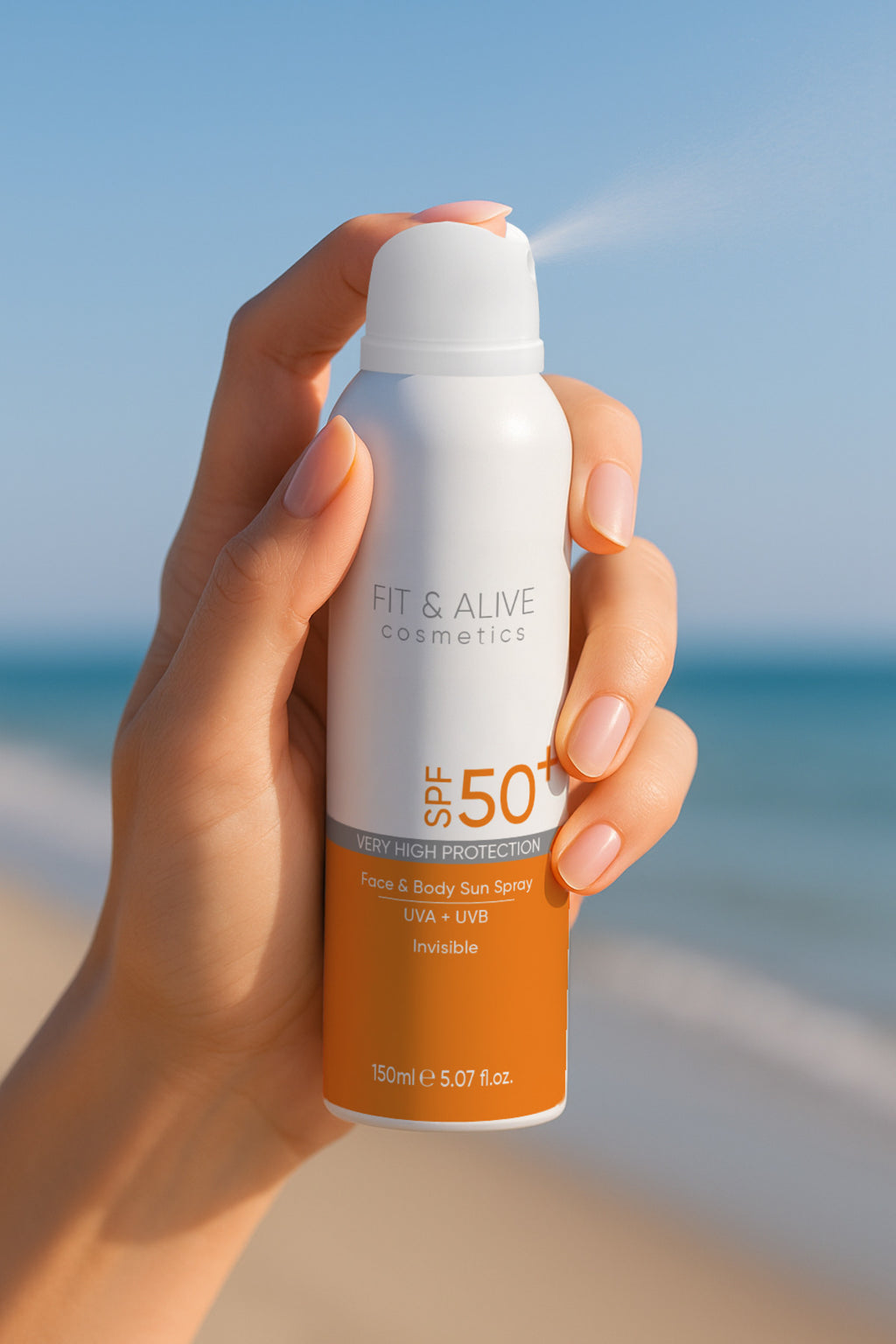 Fitalive Spf 50 Yüz Ve Vücut Güneş Koruyucu Sprey