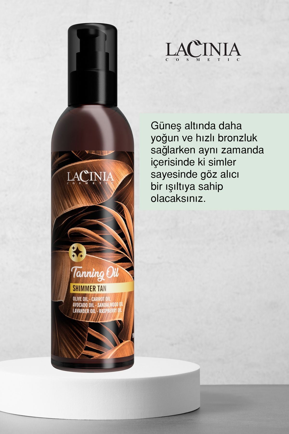 Shımmer Tan Tannıng Oıl 190ml Simli Ve Bronzlaştırıcı Etkili