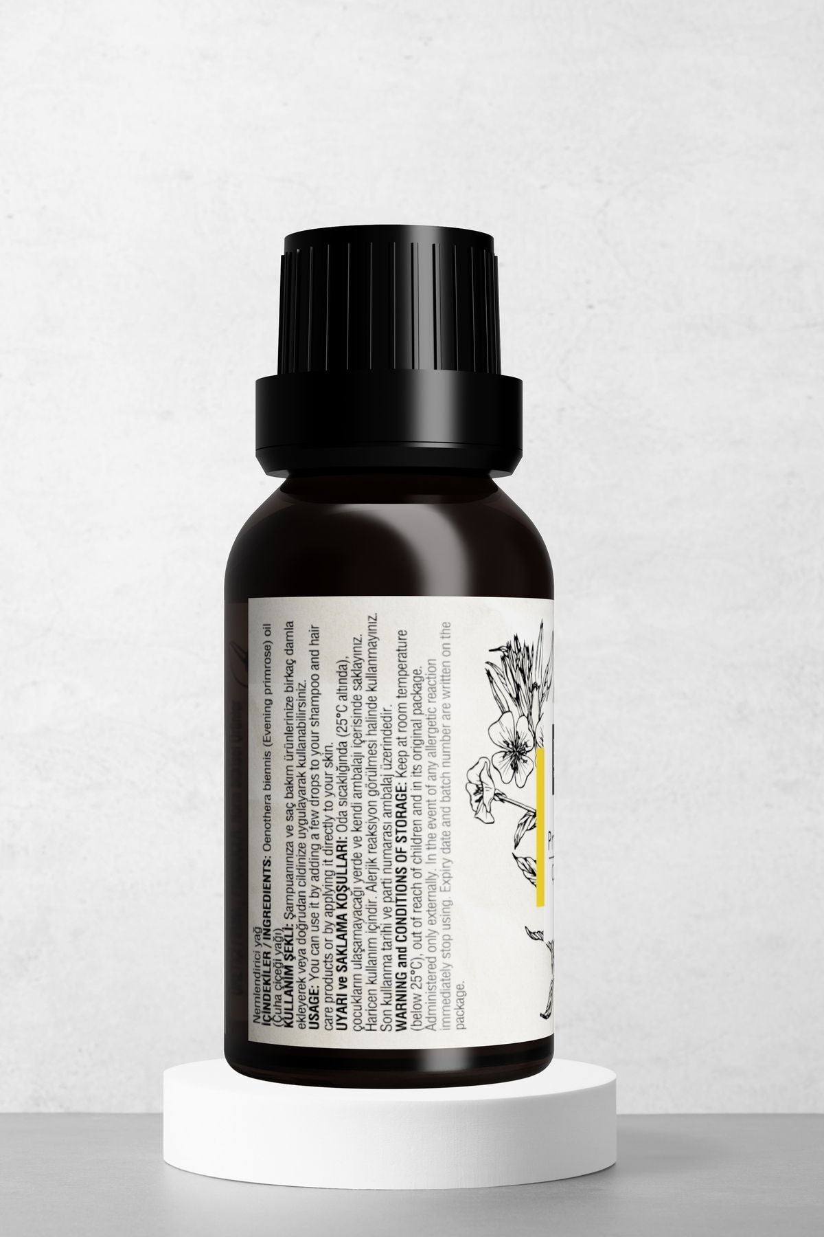 Doğal Çuha Çiçeği Yağı - Saç Dökülmesi Kepeklenme Karşıtı Onarıcı Bakım Yağı 20 ml