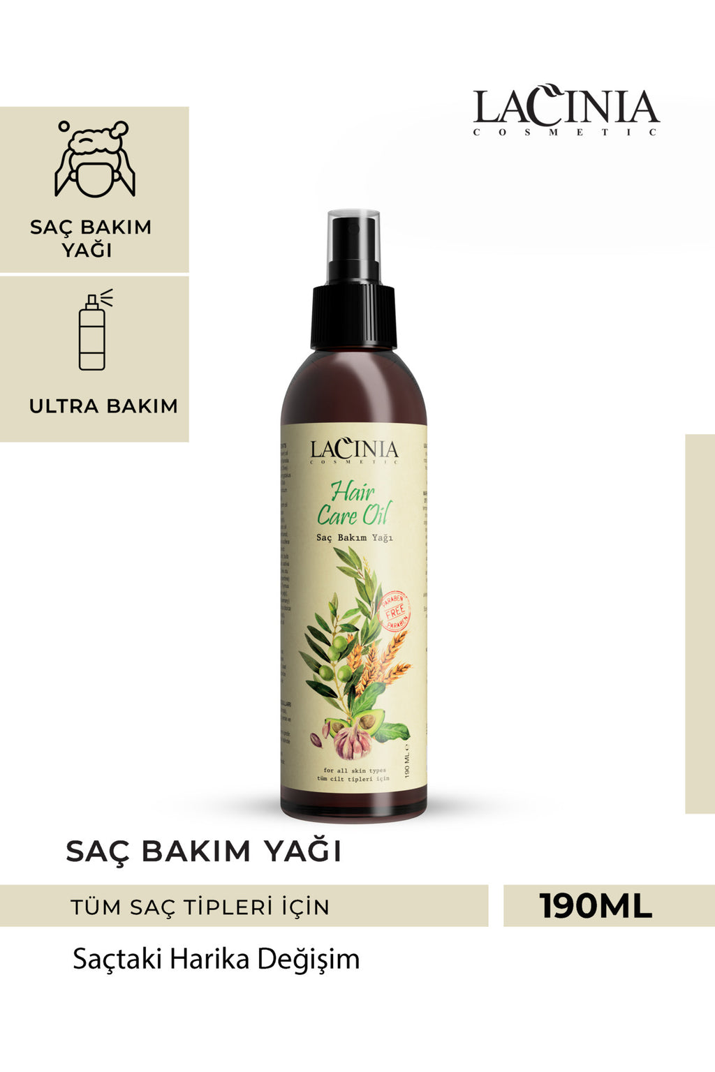 Saç Bakım Yağı (190ml)