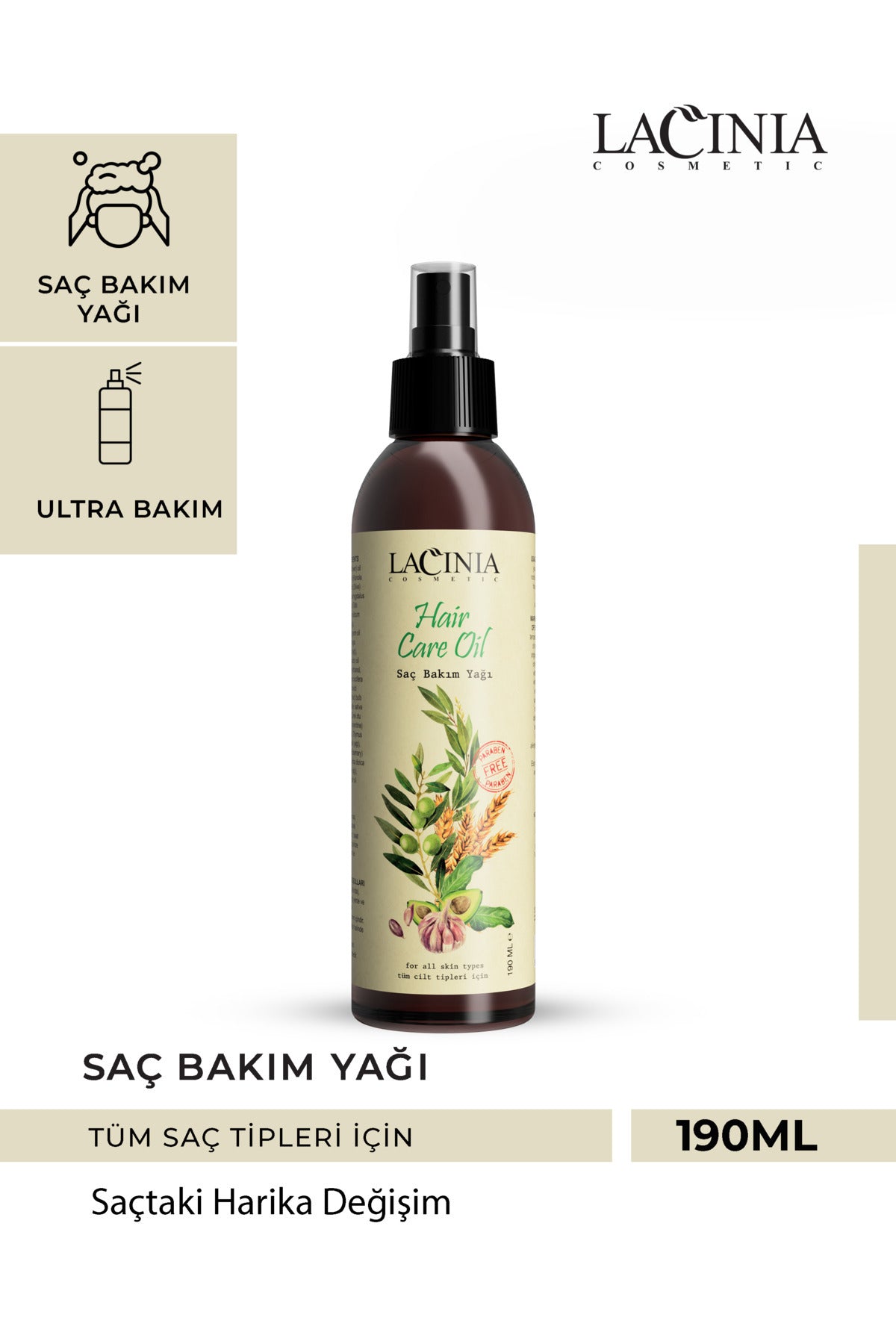Saç Bakım Yağı (190ml)