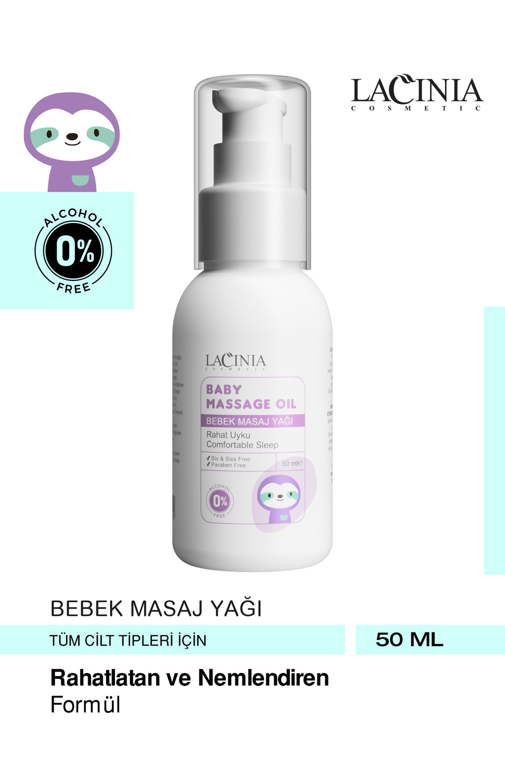 Bebek Masaj Yağı 50Ml