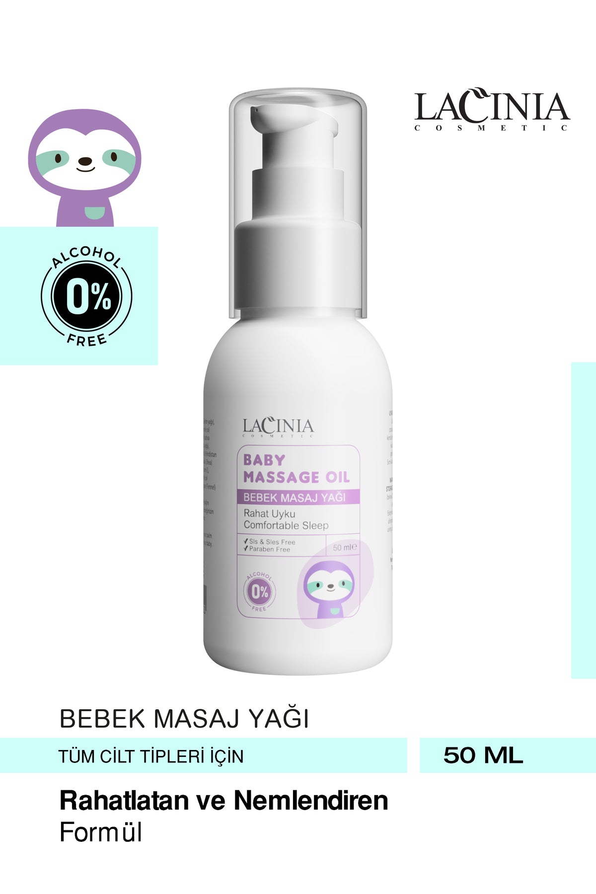 Bebek Masaj Yağı 50Ml