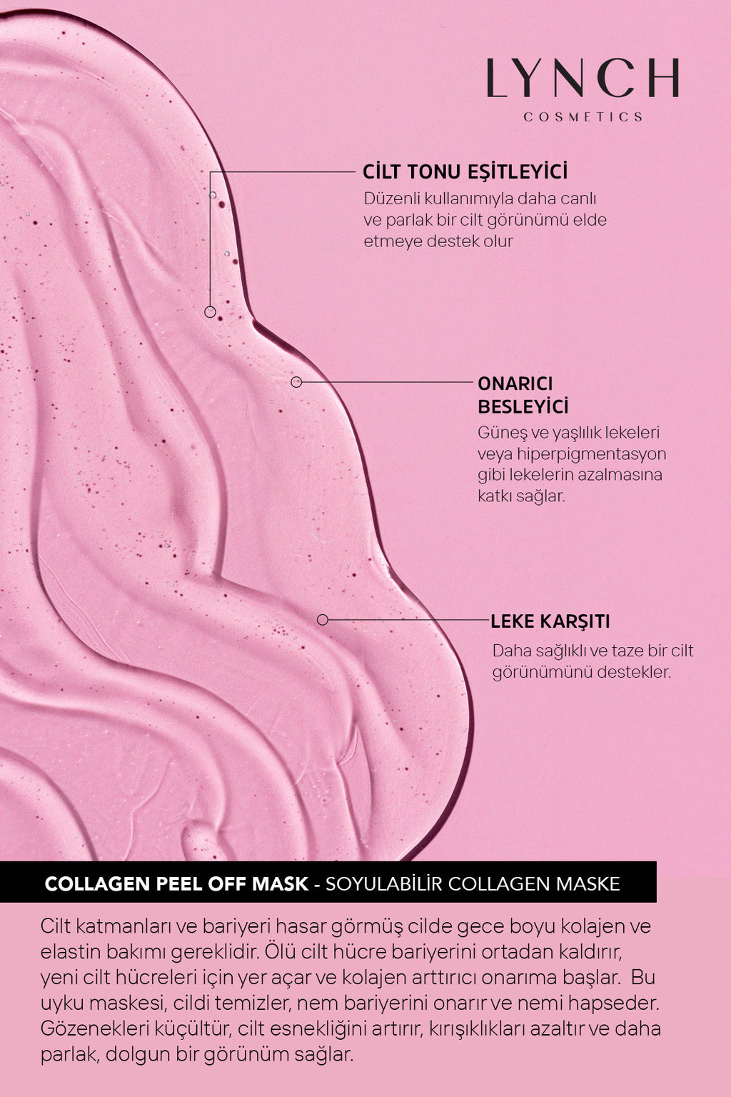Soyulabilir Kolajen Maske - 75 ml