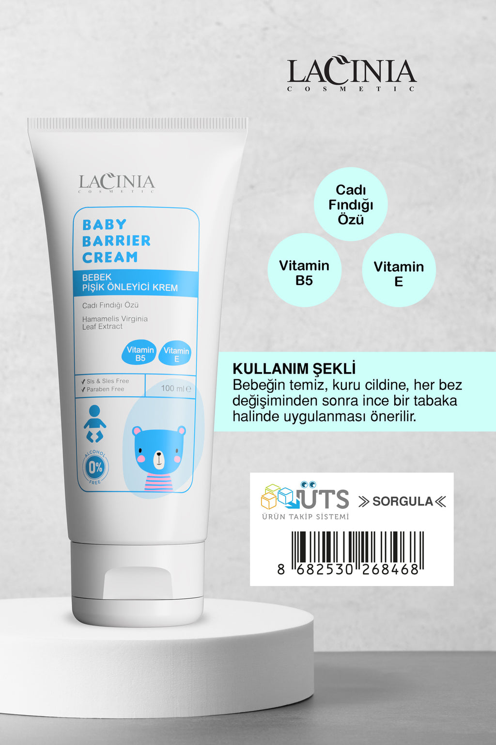 Bebek Pişik Önleyici Krem 100 ml