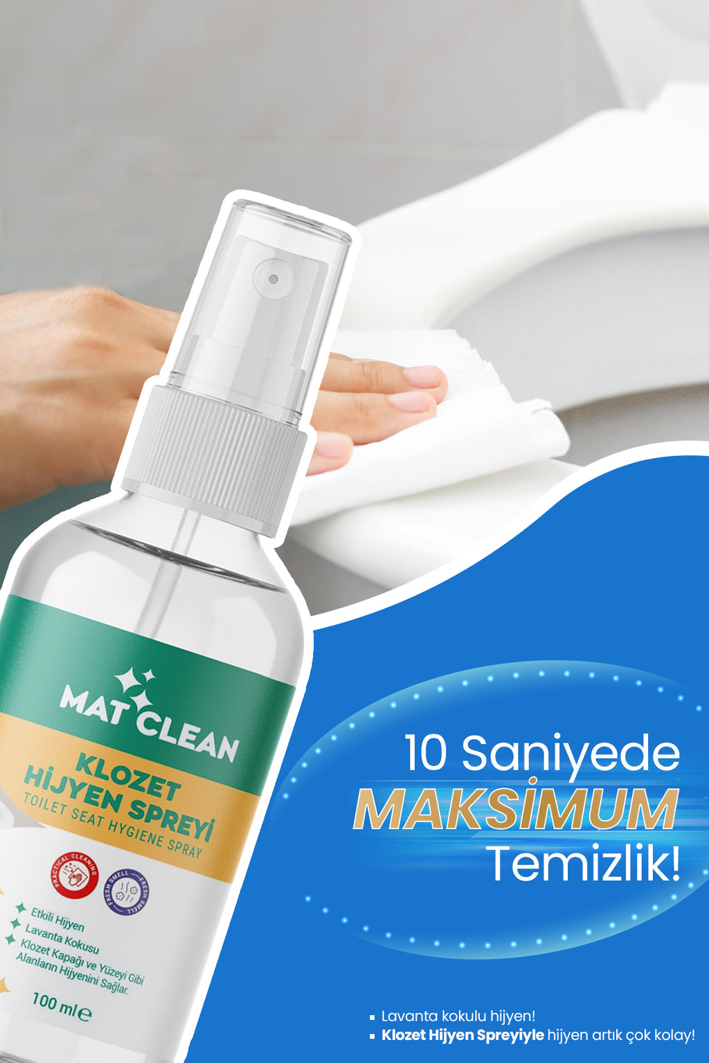 Klozet Temizlik Spreyi 100ml