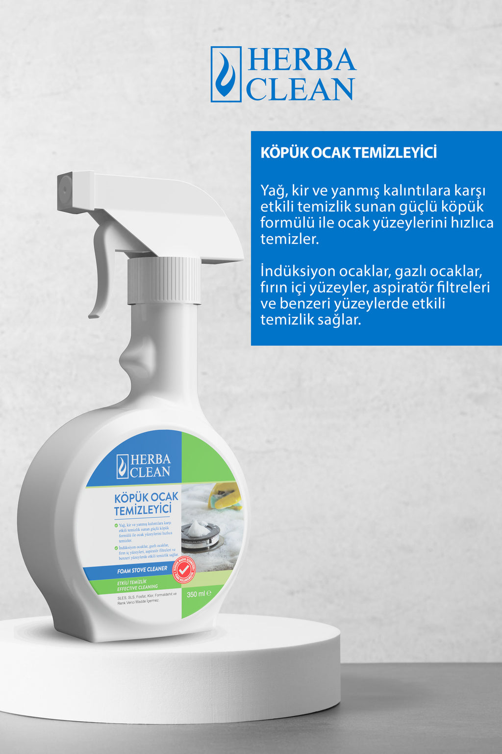 Köpük Ocak Temizleyici 350 ml
