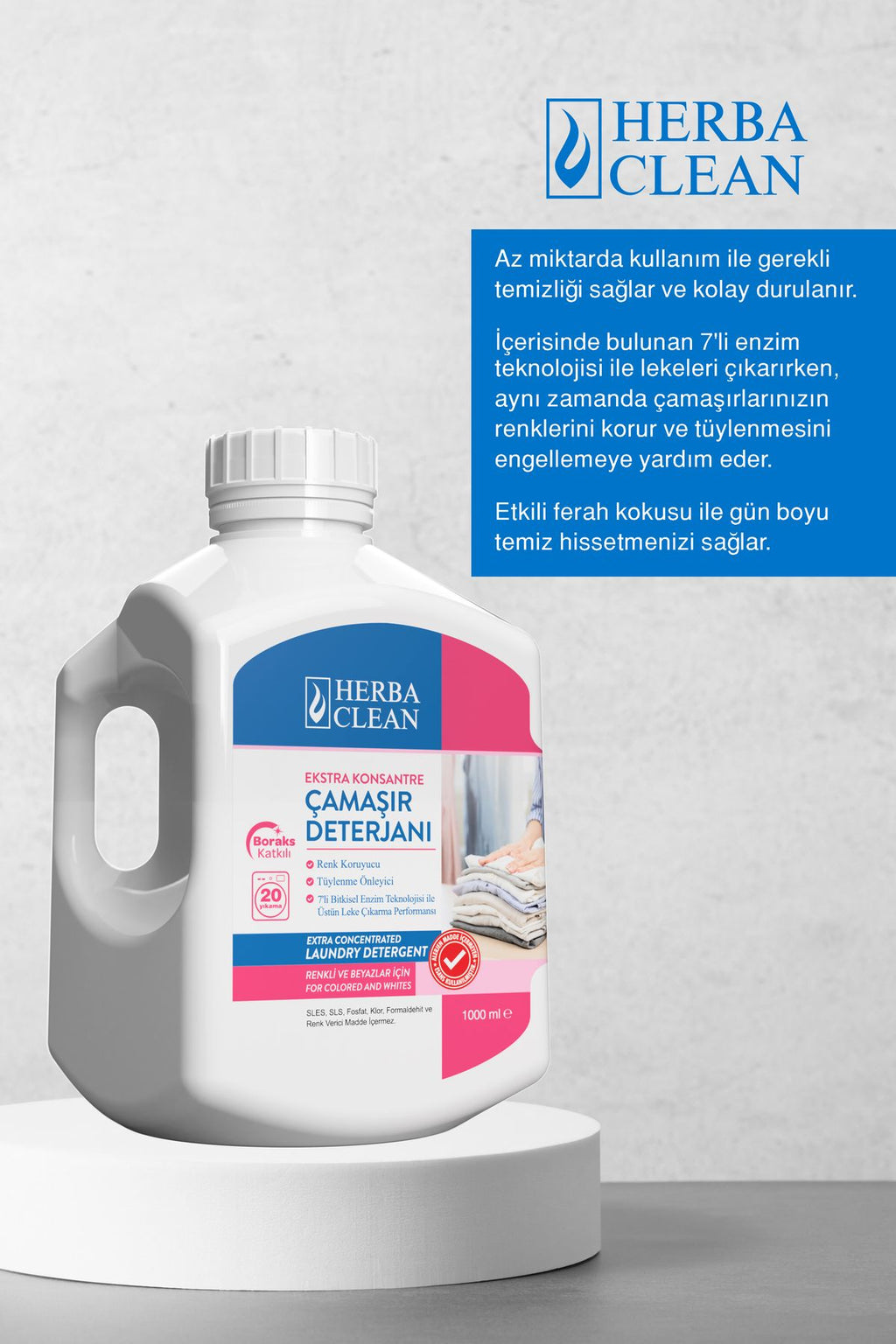 Ekstra Konsantre Çamaşır Deterjanı 1000 ml