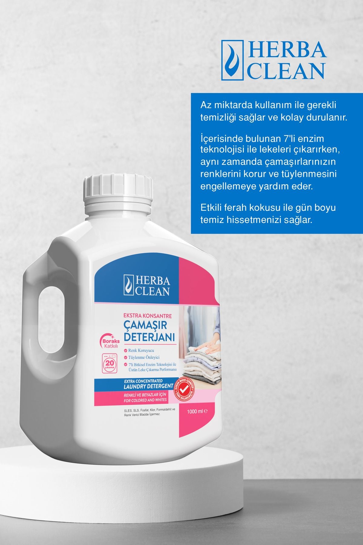 Ekstra Konsantre Çamaşır Deterjanı 1000 ml