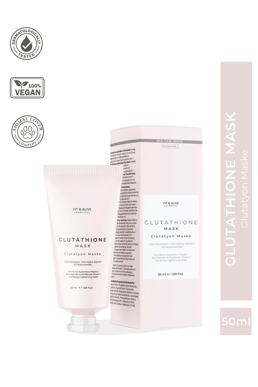 Fitalive Glutatyon Maske