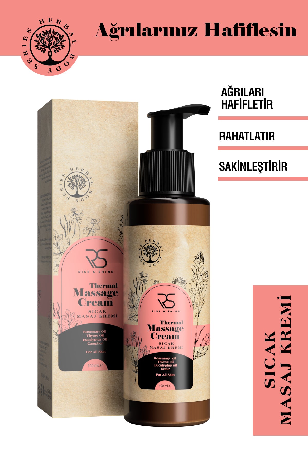 Termal Masaj Kremi - 100 Ml