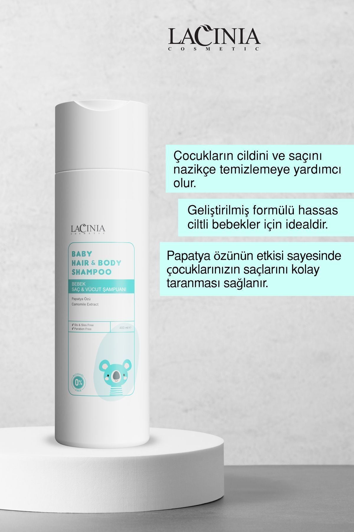 BEBEK SAÇ & VÜCUT ŞAMPUANI 400Ml