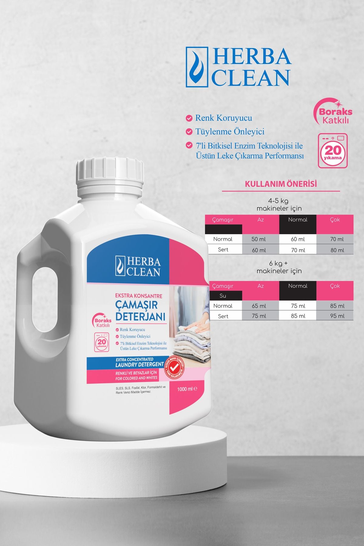 Ekstra Konsantre Çamaşır Deterjanı 1000 ml