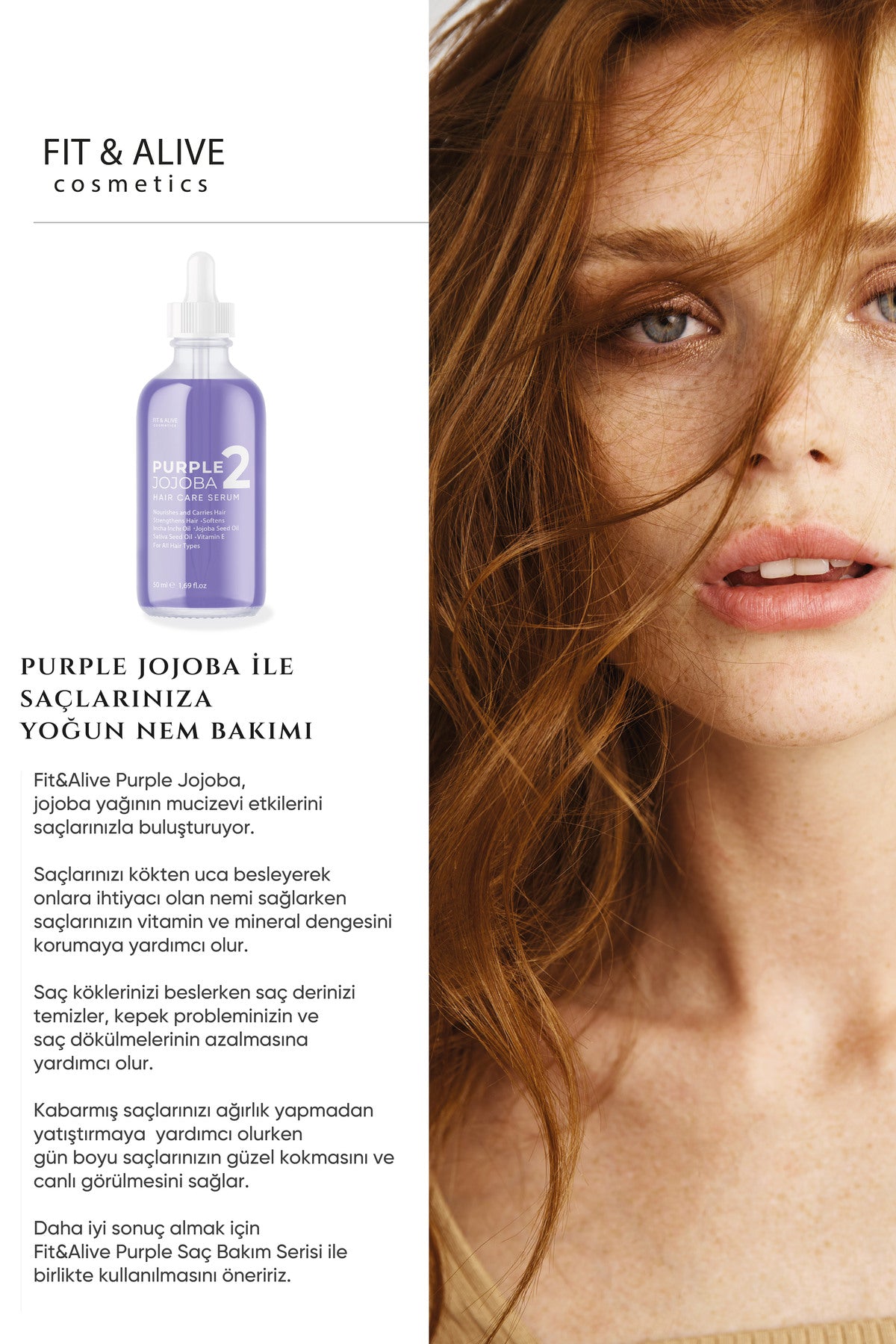 Purple Jojoba Hair Care Oil