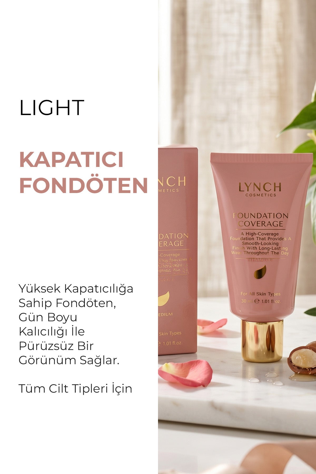 Kapatıcı Fondöten Medium 30 ml