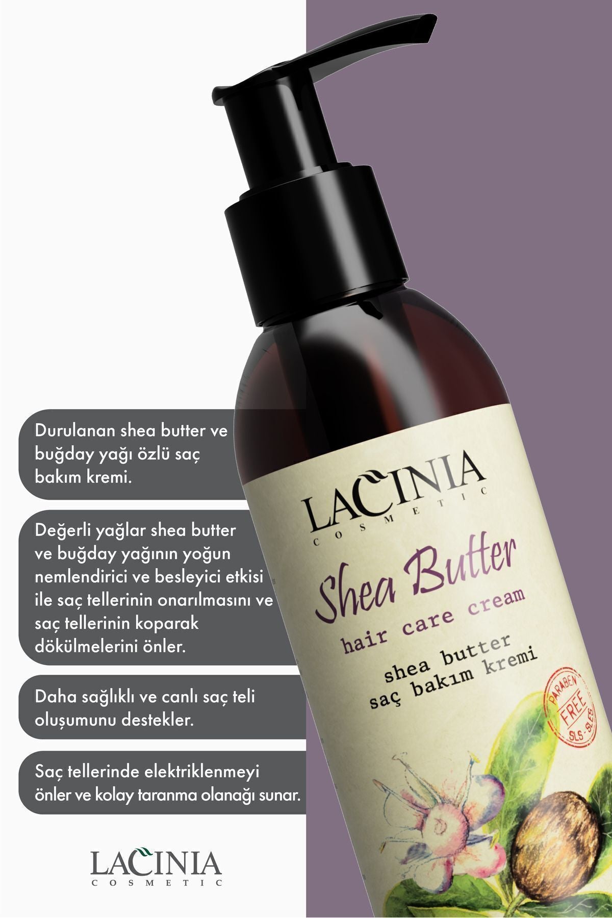 Saç Bakım Kremi - Shea Butter 190ml