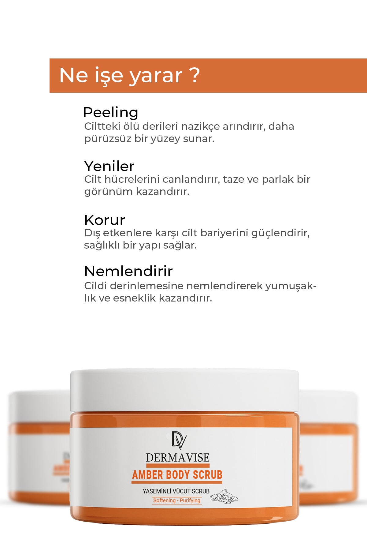 Amber Vücut Scrub 250 ml