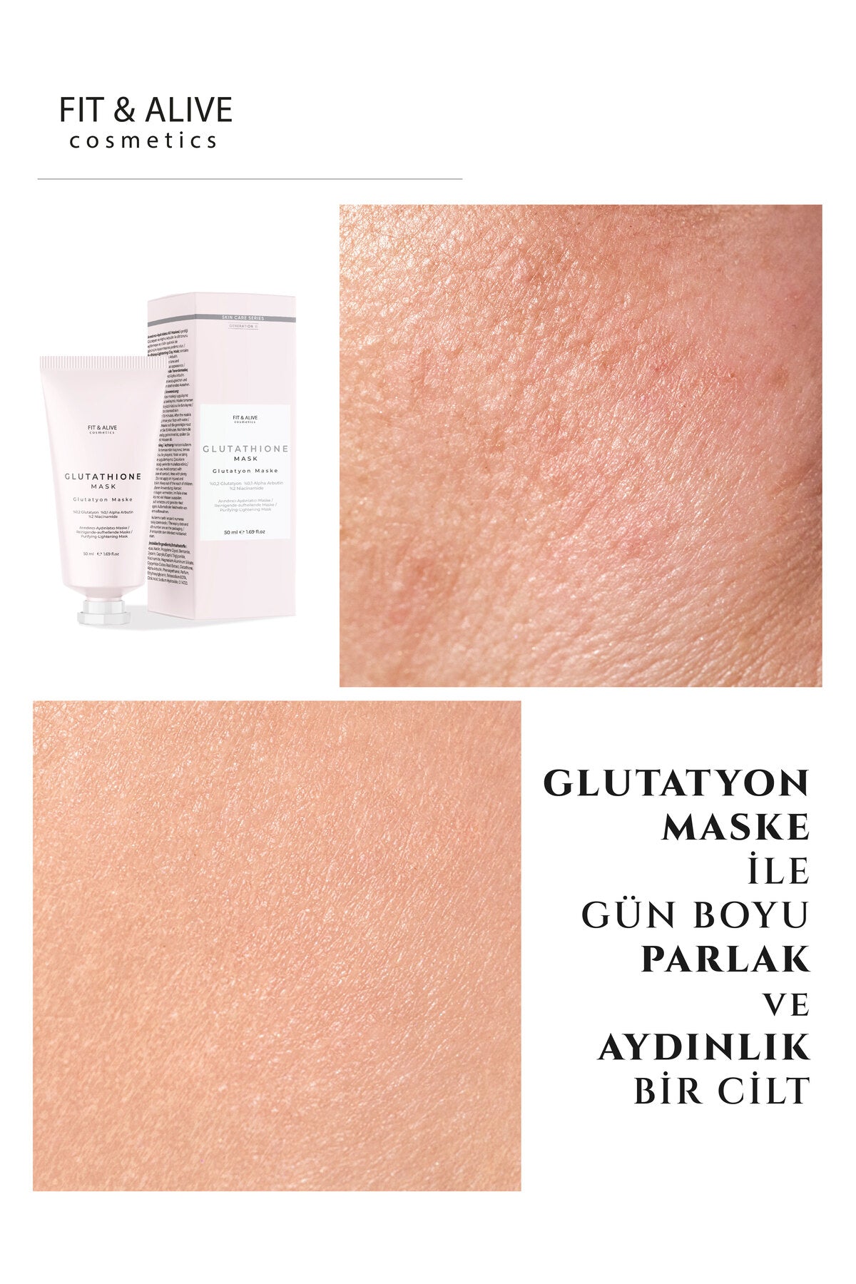 Fitalive Glutatyon Maske
