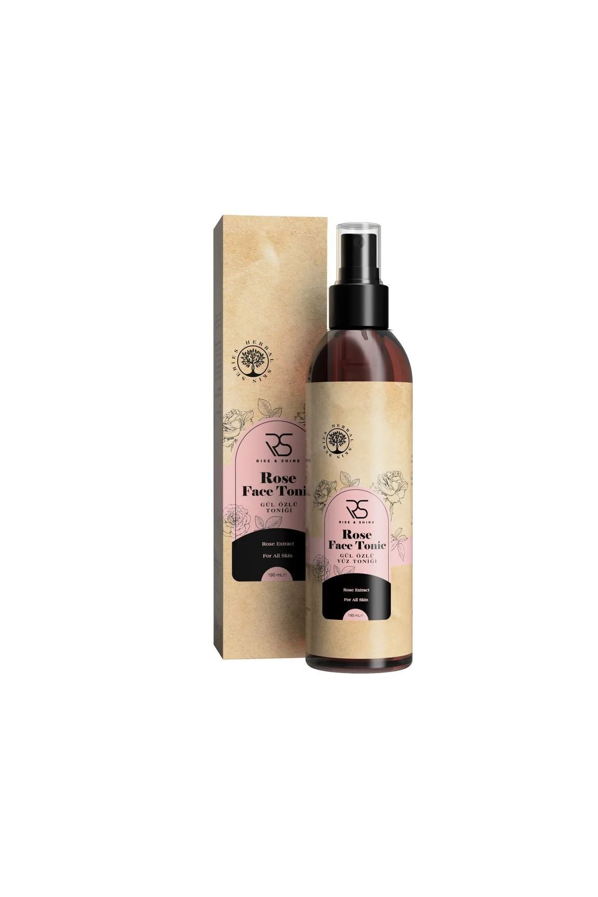 Gül Özlü Yüz Toniği - 190 Ml