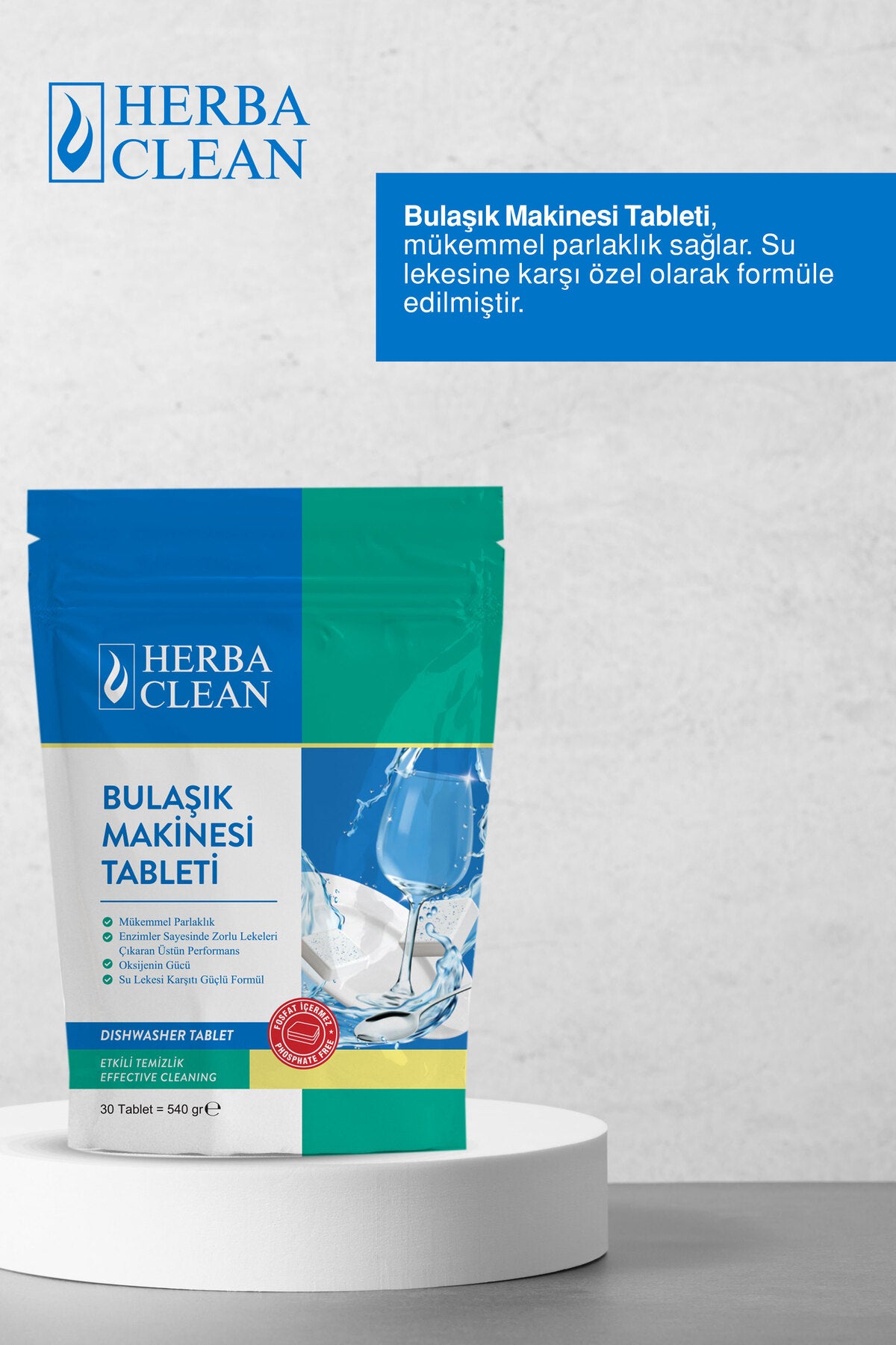Bulaşık Makinesi Tableti 540 Gr