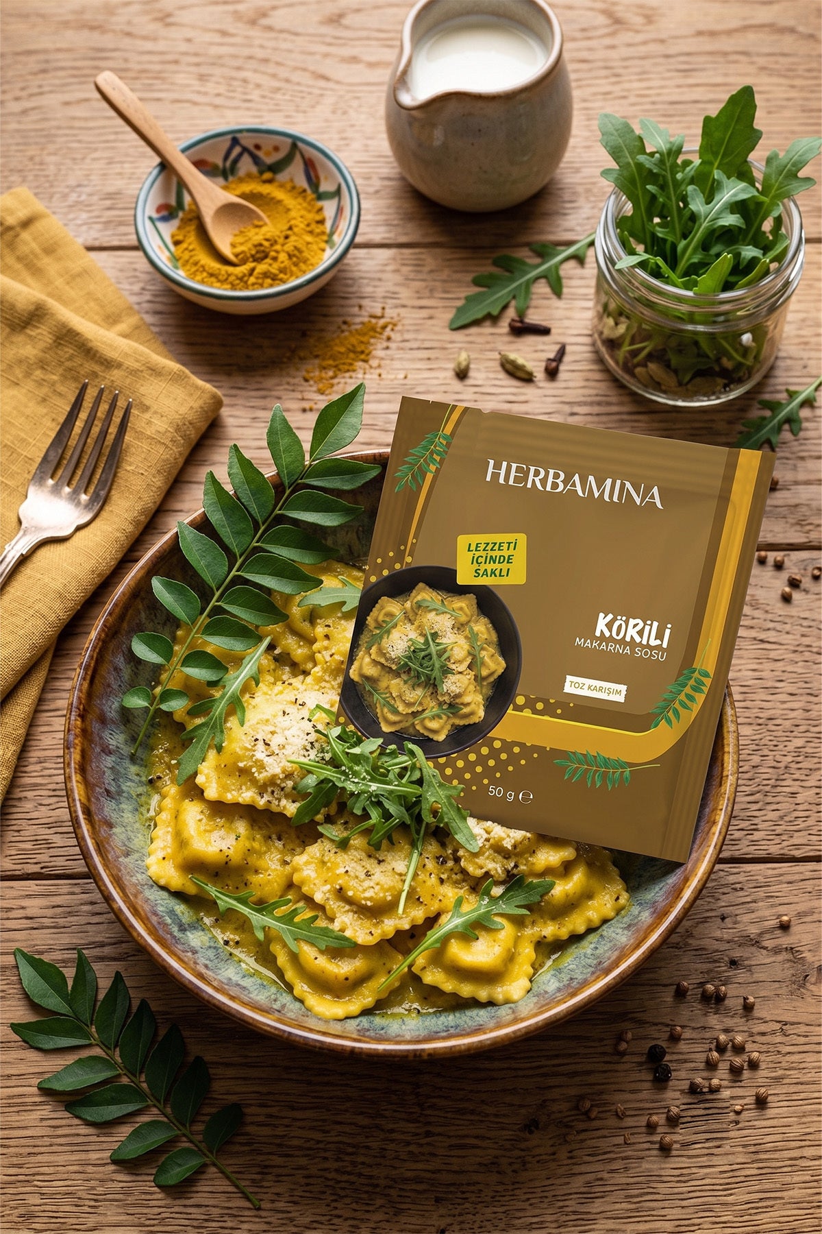 3'lü Körili Makarna Sosu 50 gr