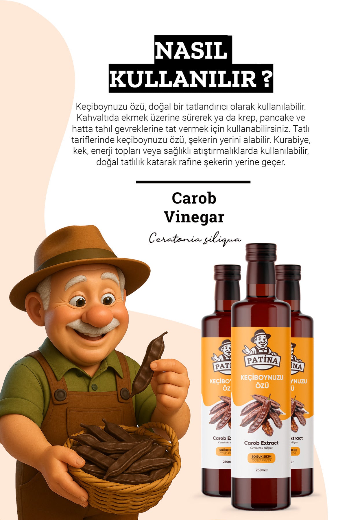 Doğal Keçi Boynuzu Özü 250 ml